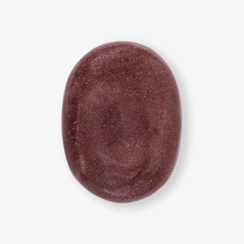 Strawberry Quartz Palm Stone