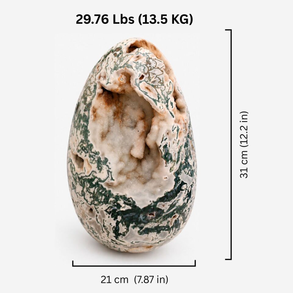 Druzy Agate Egg